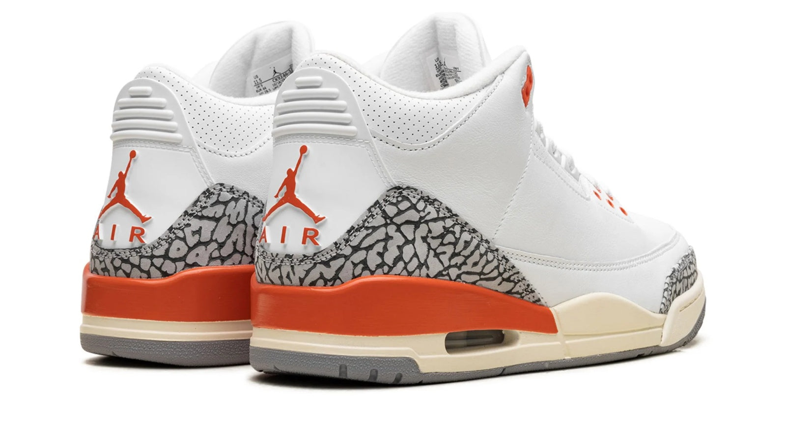 Air Jordan 3 Retro WMNS Georgia Peach - Women's High-Top Basketball Sneaker
