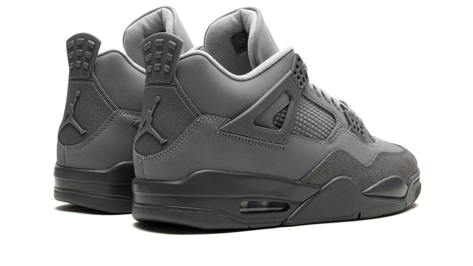 Air Jordan 4 Retro SE Paris Olympics Wet Cement - Classic Gray Suede & Leather Sneaker