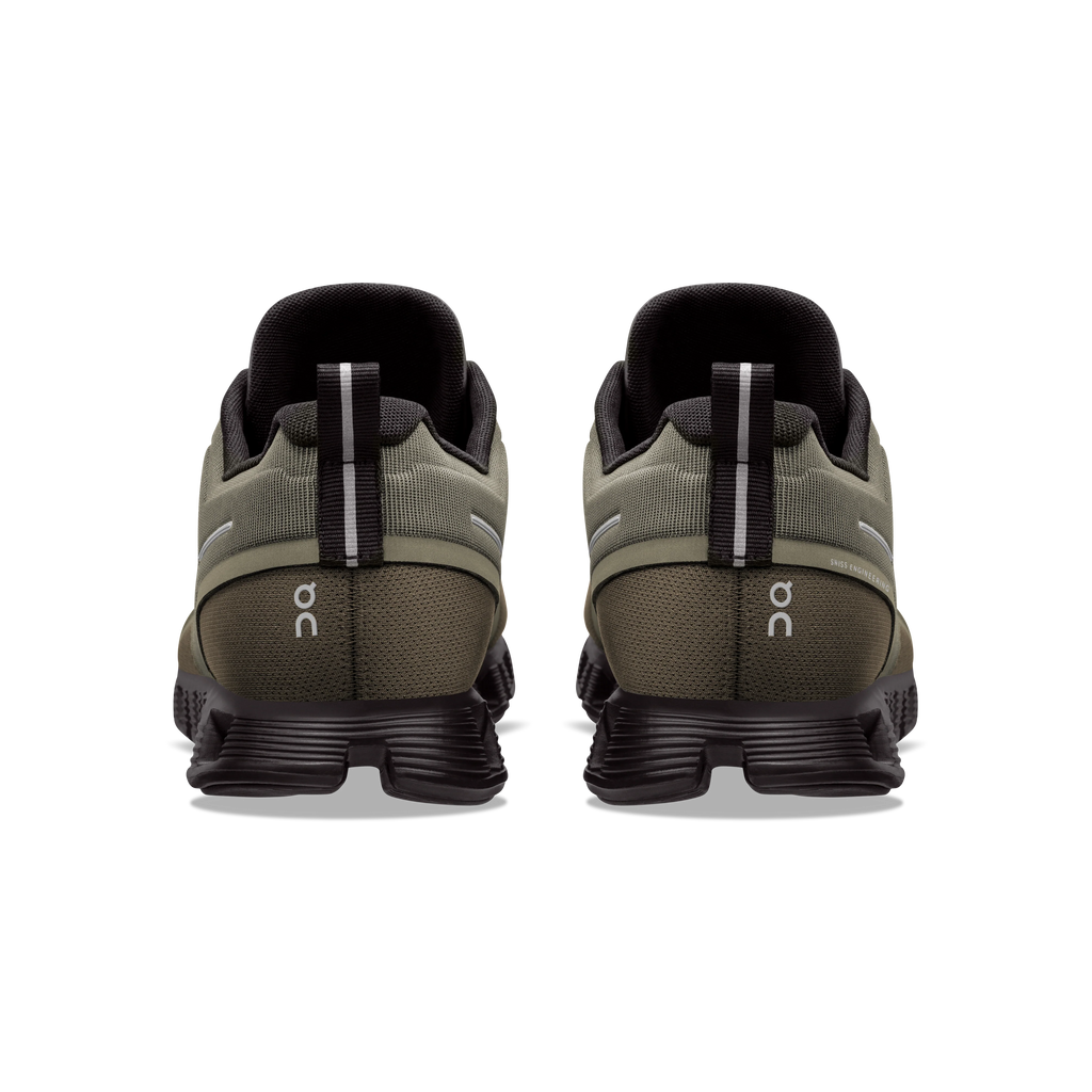 On Mens Cloud 5 Waterproof Olive/Black- (59.98840)