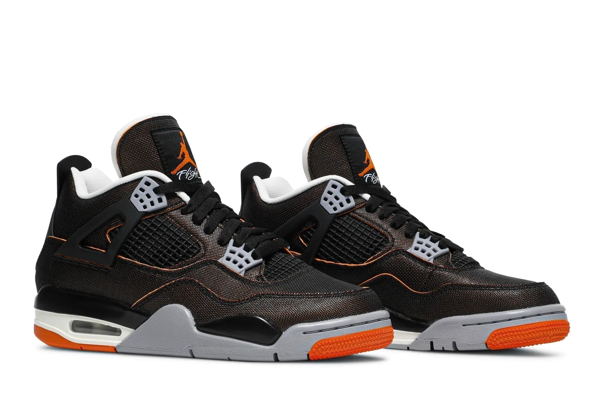 Women's Jordan 4 Retro 'Starfish' - Sail/Black/Light Smoke Grey