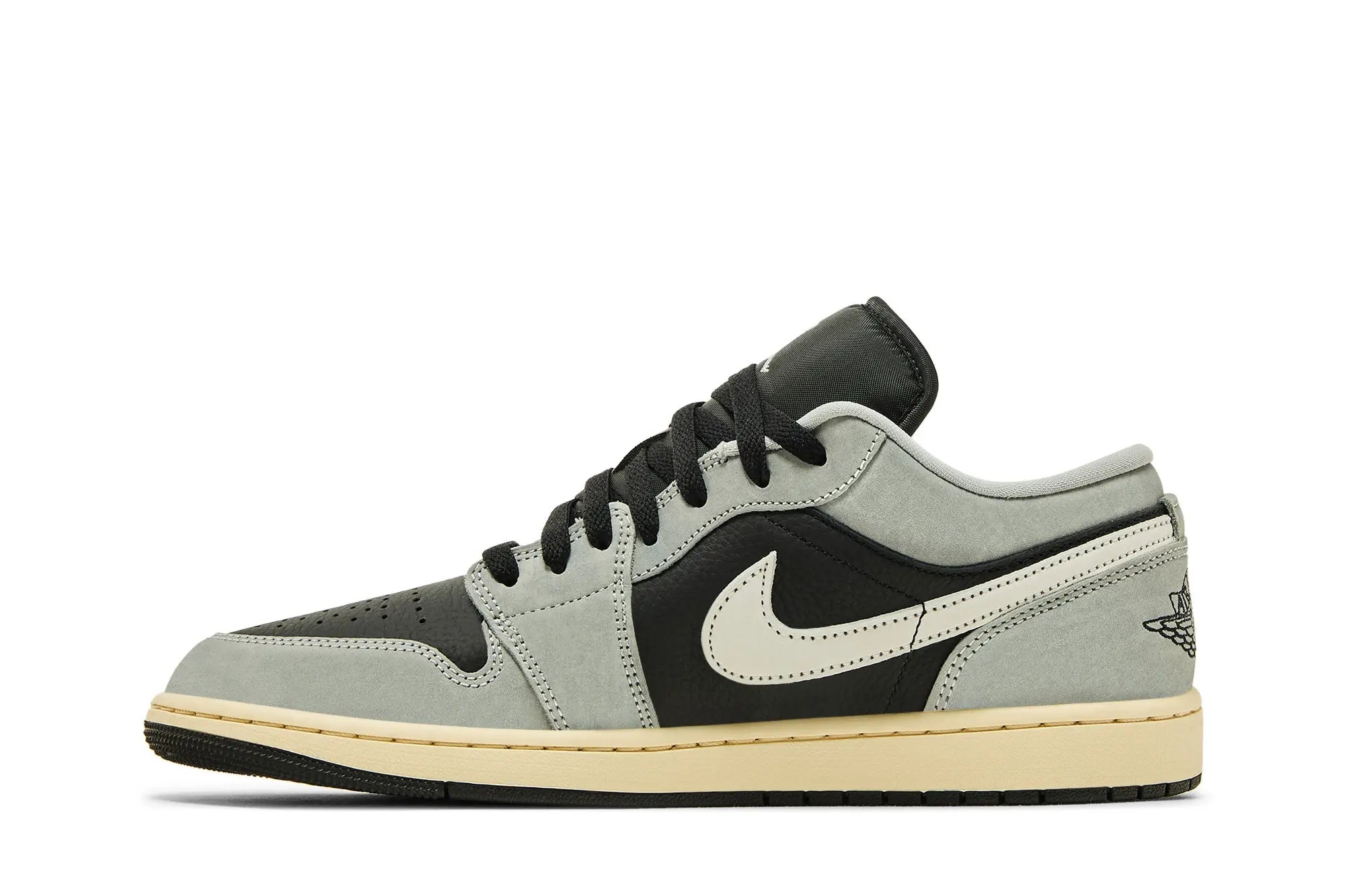 Jordan 1 Low Light Smoke Grey - Classic Minimalist Sneaker Design