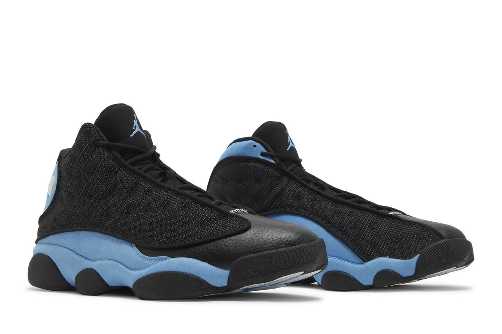 Air Jordan 13 Retro Black University Blue - Classic OG Colorway with Panther Paw Design