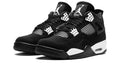 Air Jordan 4 Retro White Thunder - Black Nubuck with White Contrast