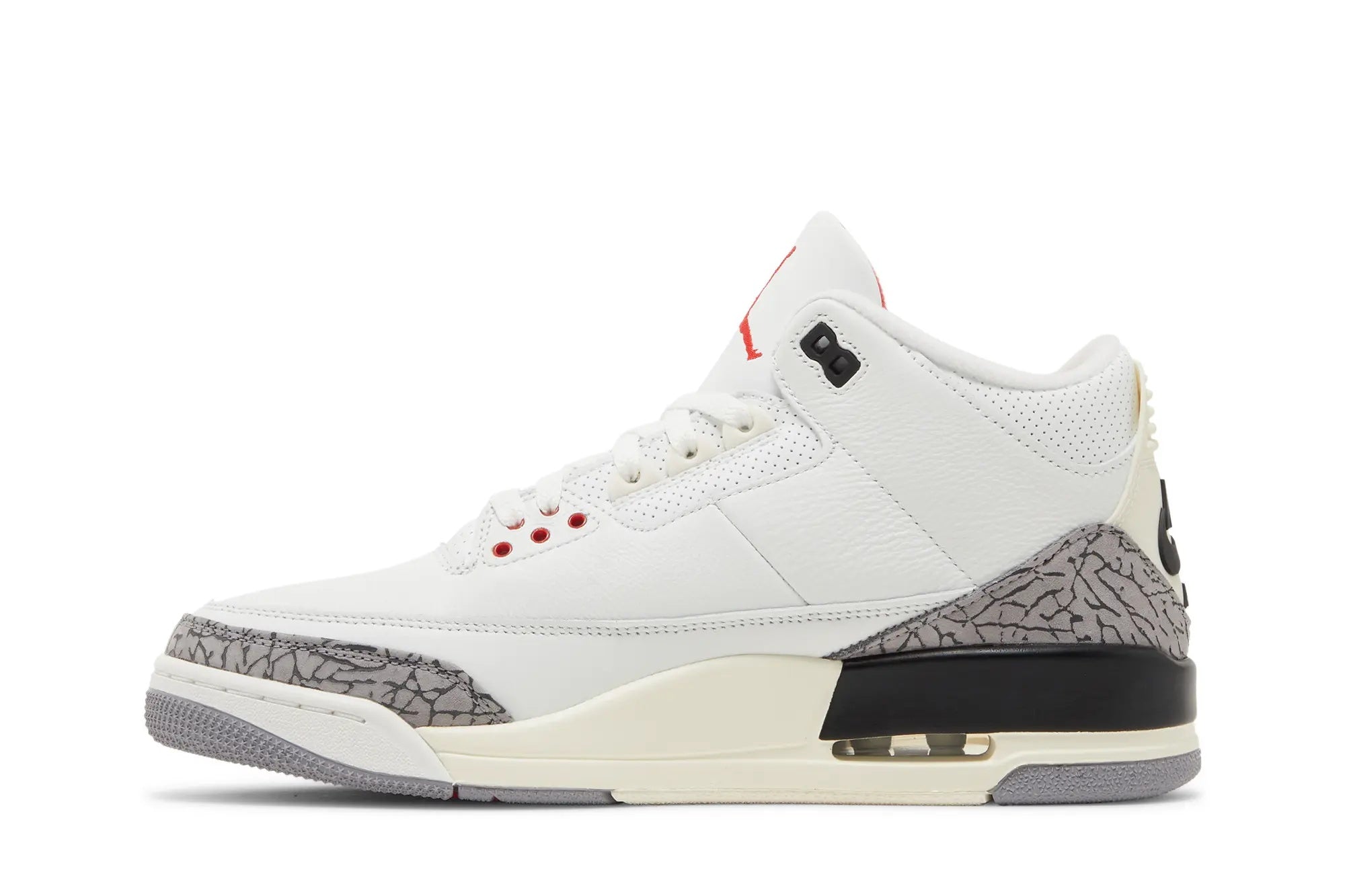 Air Jordan 3 Retro 'White Cement Reimagined' - Classic 1988 Design Reborn