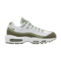 Nike Air Max 95 White Medium Olive Oil Green