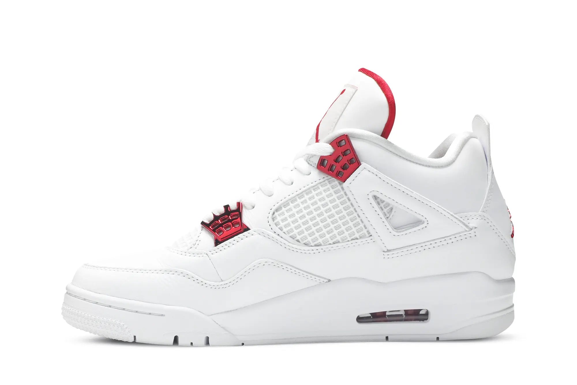 Jordan 4 Retro 'Metallic Pack' White University Red - CT8527-112