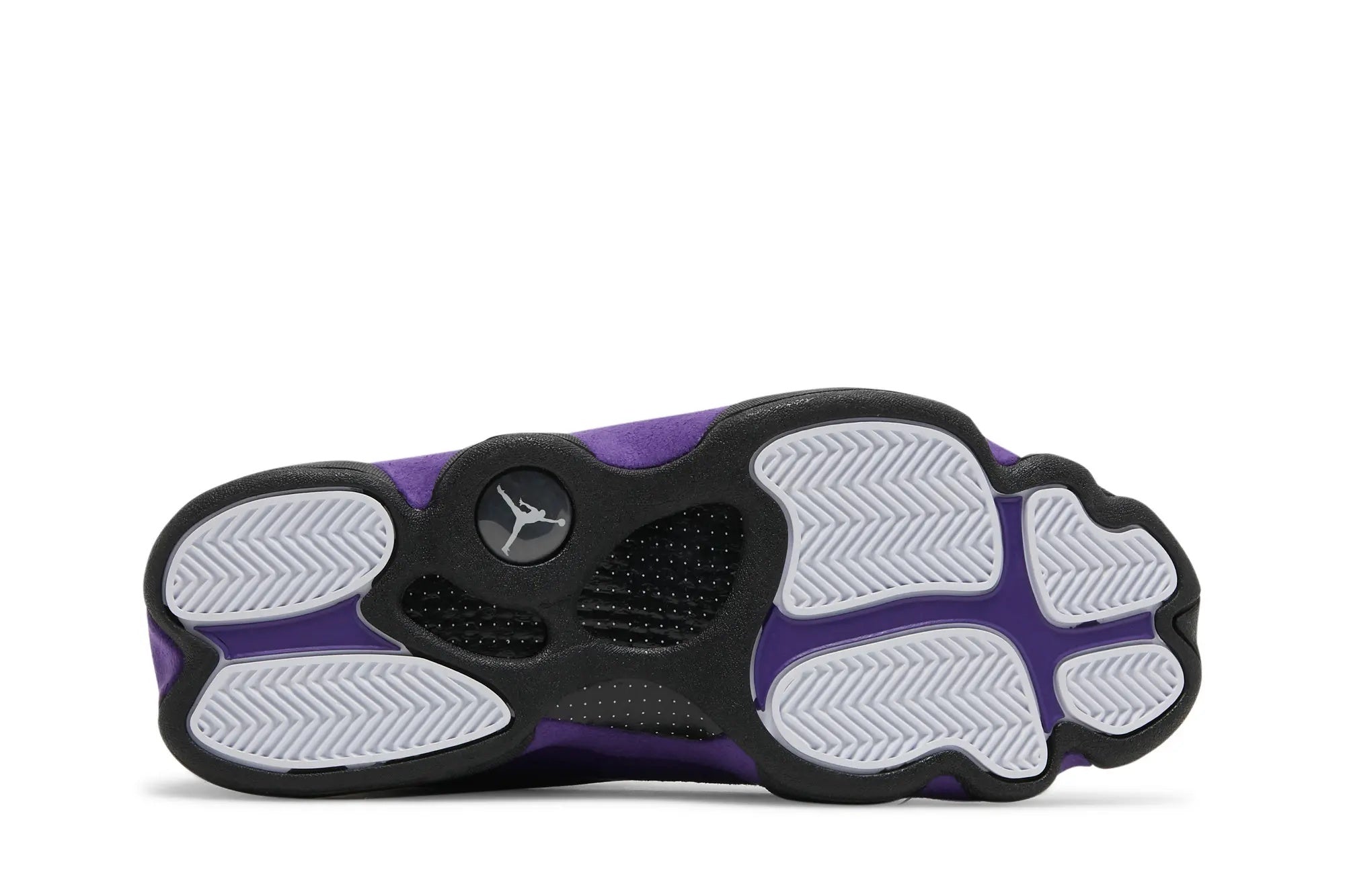 Air Jordan 13 Retro 'Court Purple' - Classic Mid-Top Sneaker with Iconic Cat-Eye Hologram