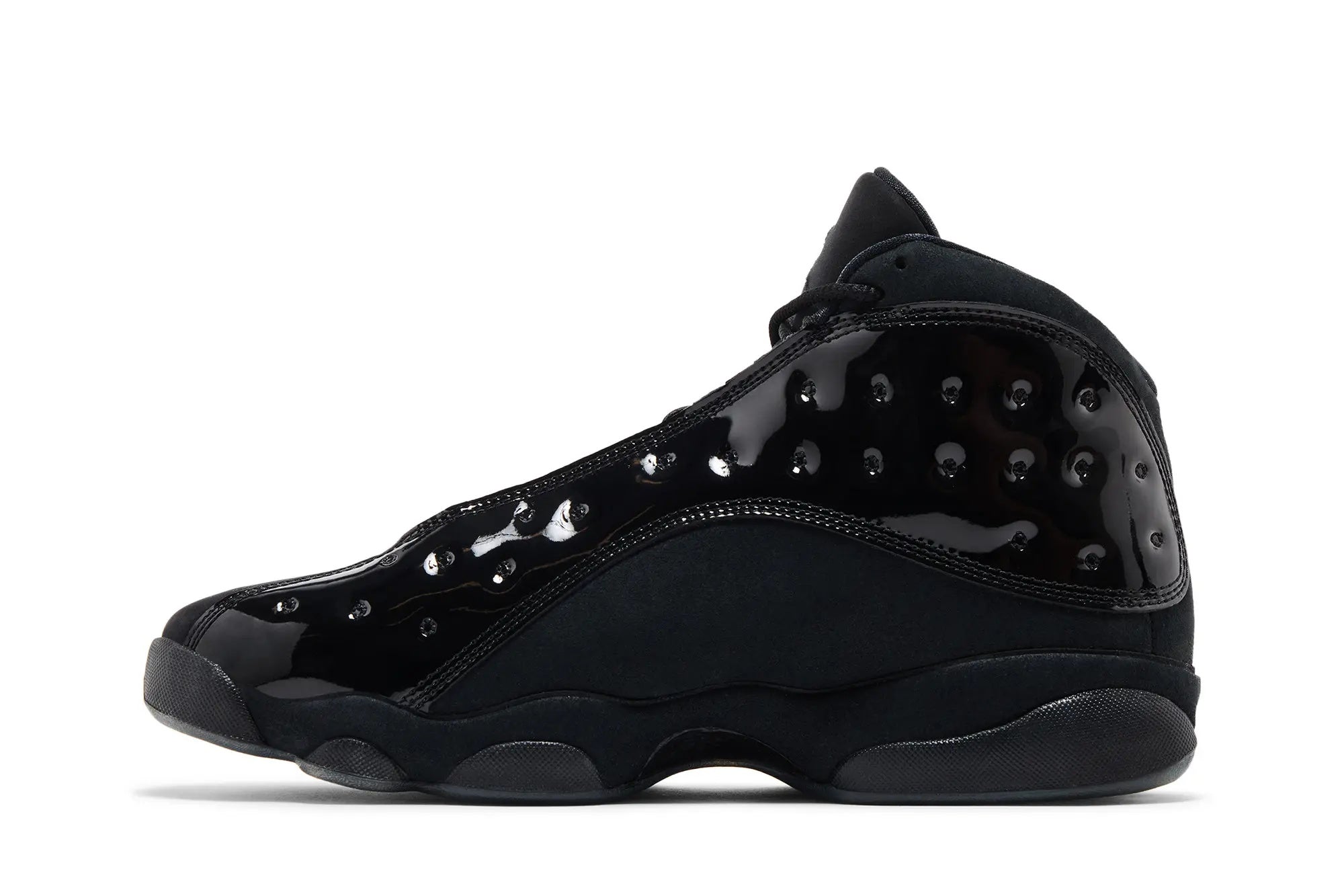 Jordan 13 Retro 'Cap and Gown' - Black Patent Leather Retro Sneaker