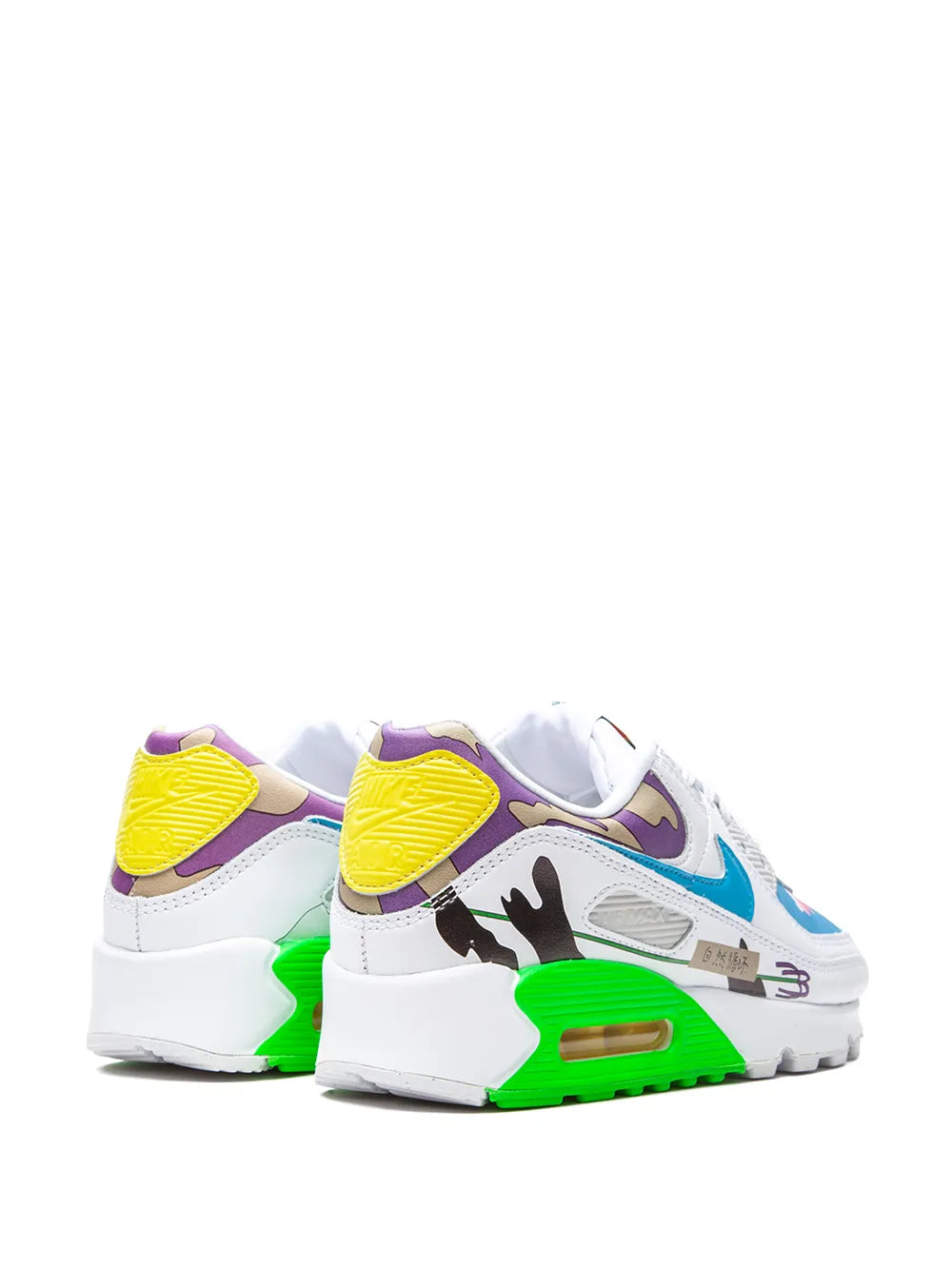 Nike X Ruohan Wang Flyleather Air Max 90 Qs Sneakers