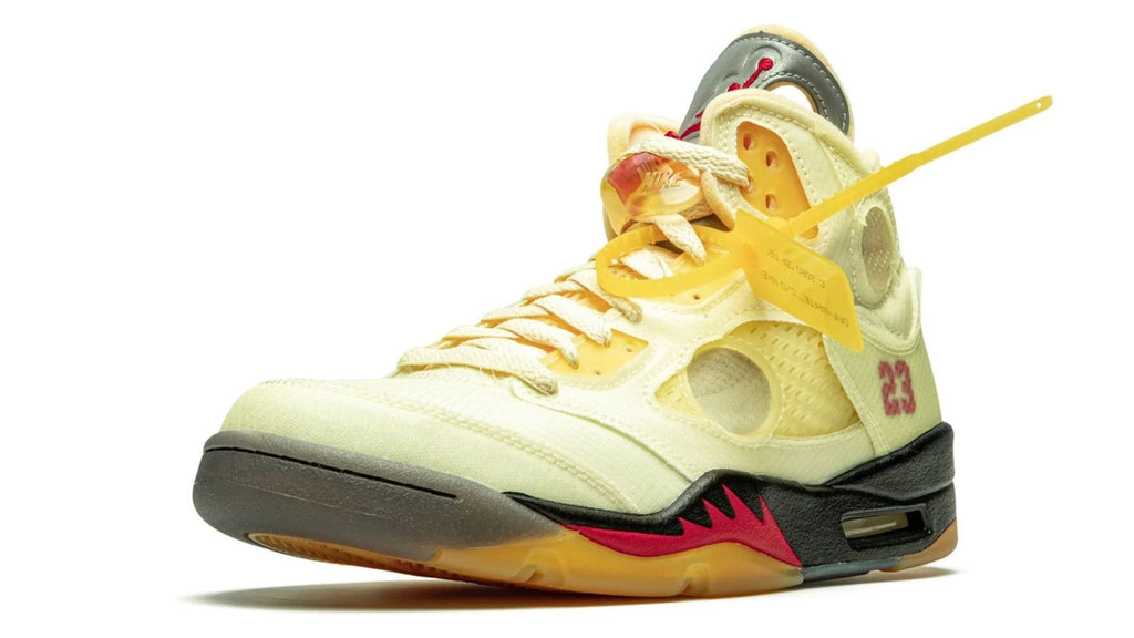 Air Jordan 5 Retro SP Off-White Sail - Virgil Abloh Deconstructed Classic