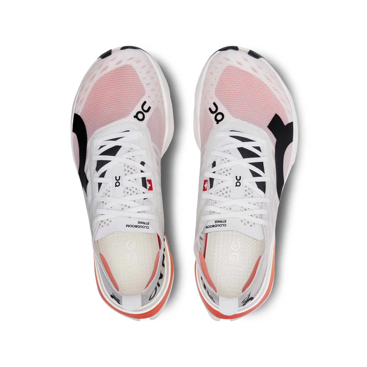 ON Women's Cloudboom Strike - White Black