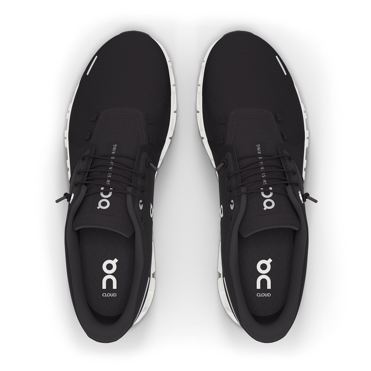 On Womens Cloud 6 - Black/White (3WF10060299)