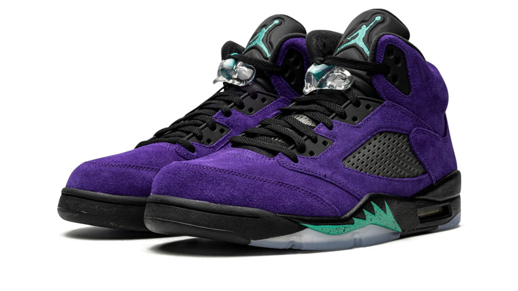 Air Jordan 5 Retro Alternate Grape - Purple Suede Classic