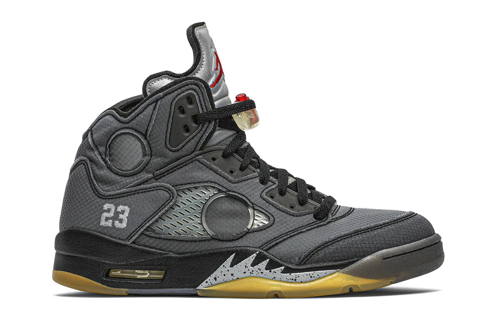 Off-White x Air Jordan 5 Retro SP 'Muslin' - Virgil Abloh Collaboration