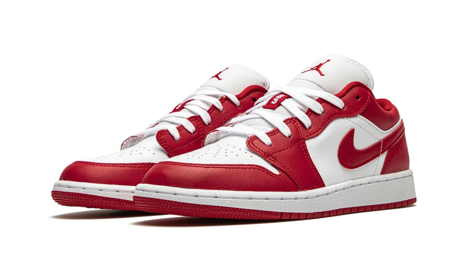 Air Jordan 1 Low Gym Red - Classic Basketball Sneaker with Iconic Color Blocking