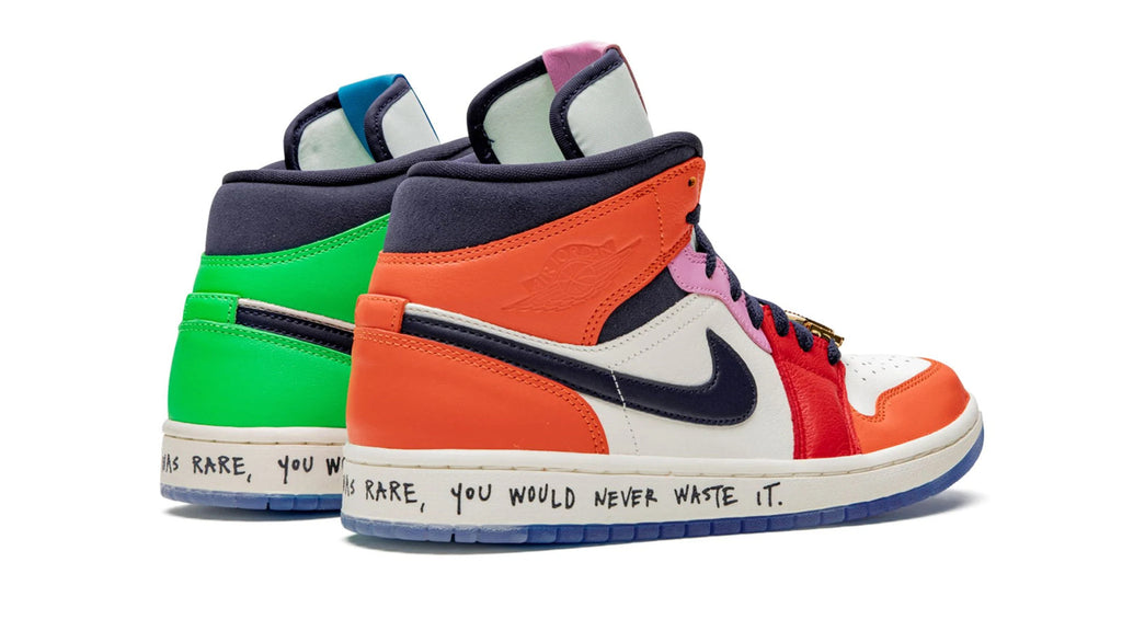 Air Jordan 1 Mid WMNS Melody Ehsani Fearless - Limited Women's Collaboration