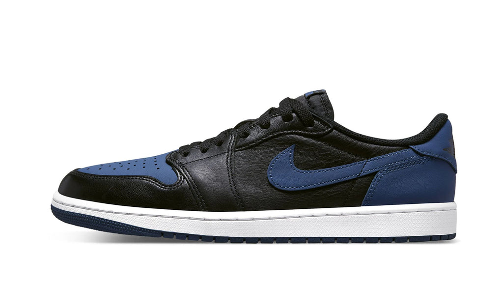Air Jordan 1 Low OG Mystic Navy - Classic Two-Tone Retro Sneaker