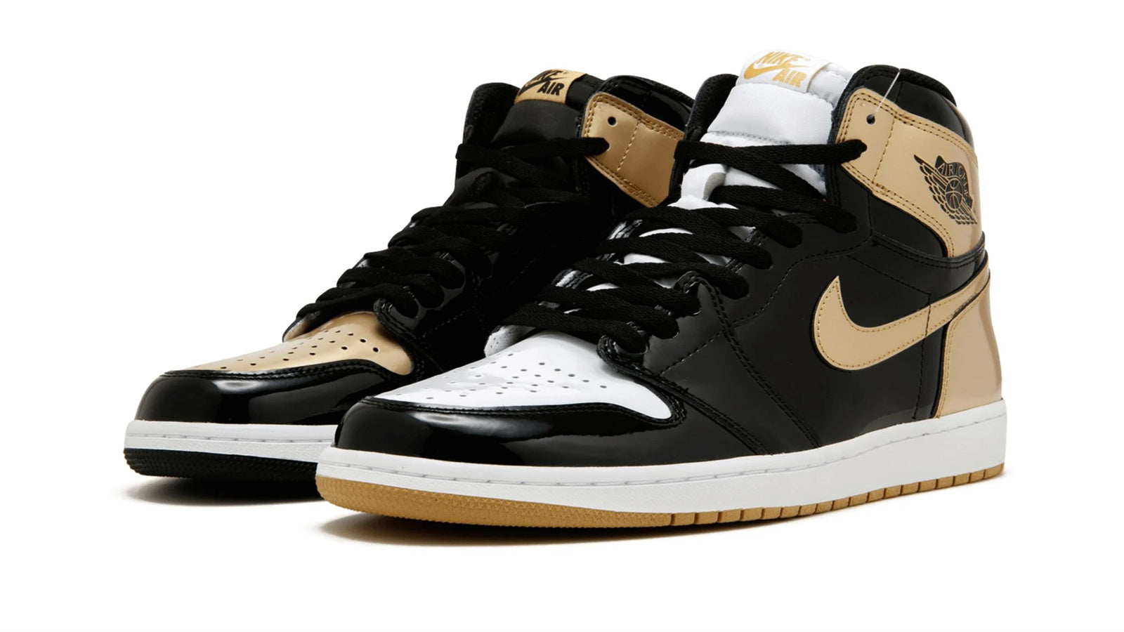 Air Jordan 1 Retro High OG NRG "Gold Top 3" - Limited Edition Patent Leather Sneaker