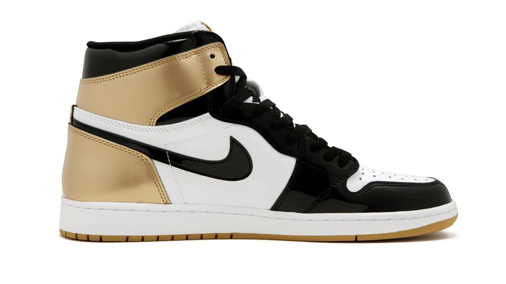 Air Jordan 1 Retro High OG NRG "Gold Top 3" - Limited Edition Patent Leather Sneaker