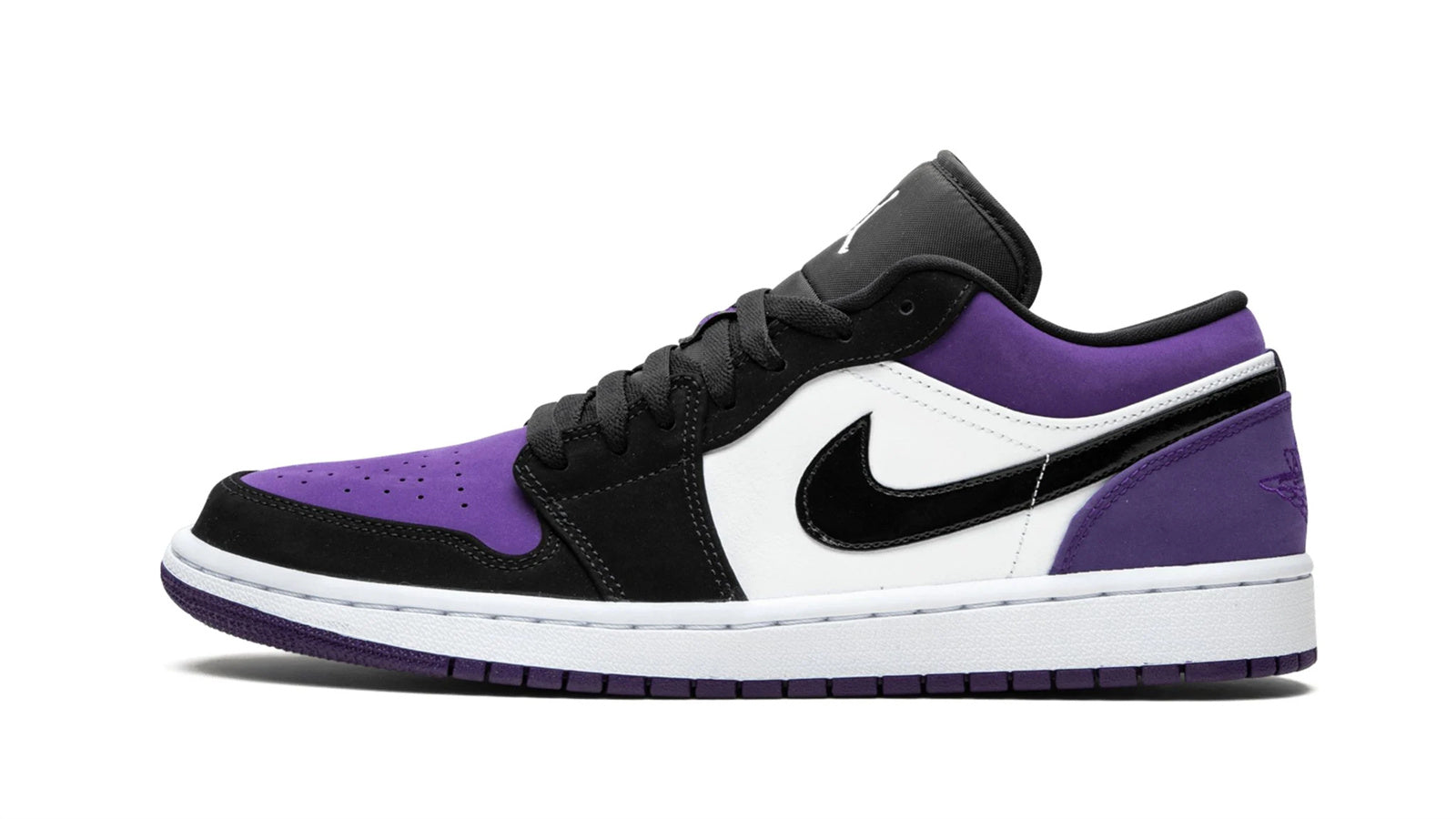 Air Jordan 1 Low Court Purple | Classic Low-Top Sneaker