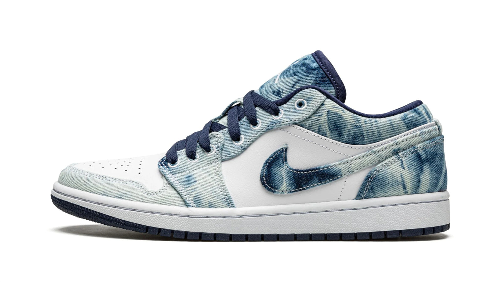 Air Jordan 1 Low SE Washed Denim | Acid-Wash Denim & Leather Sneaker
