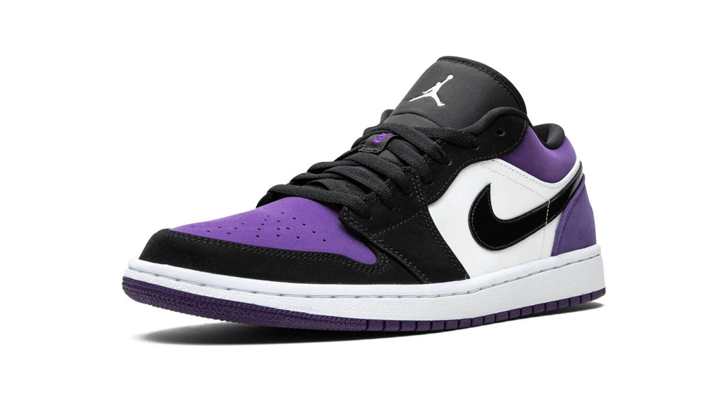 Air Jordan 1 Low Court Purple | Classic Low-Top Sneaker