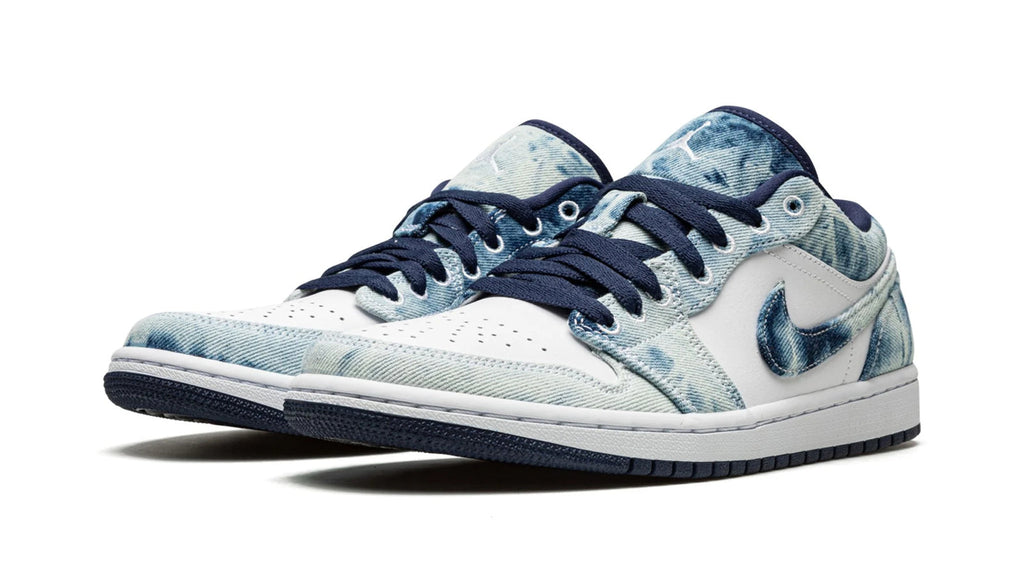 Air Jordan 1 Low SE Washed Denim | Acid-Wash Denim & Leather Sneaker
