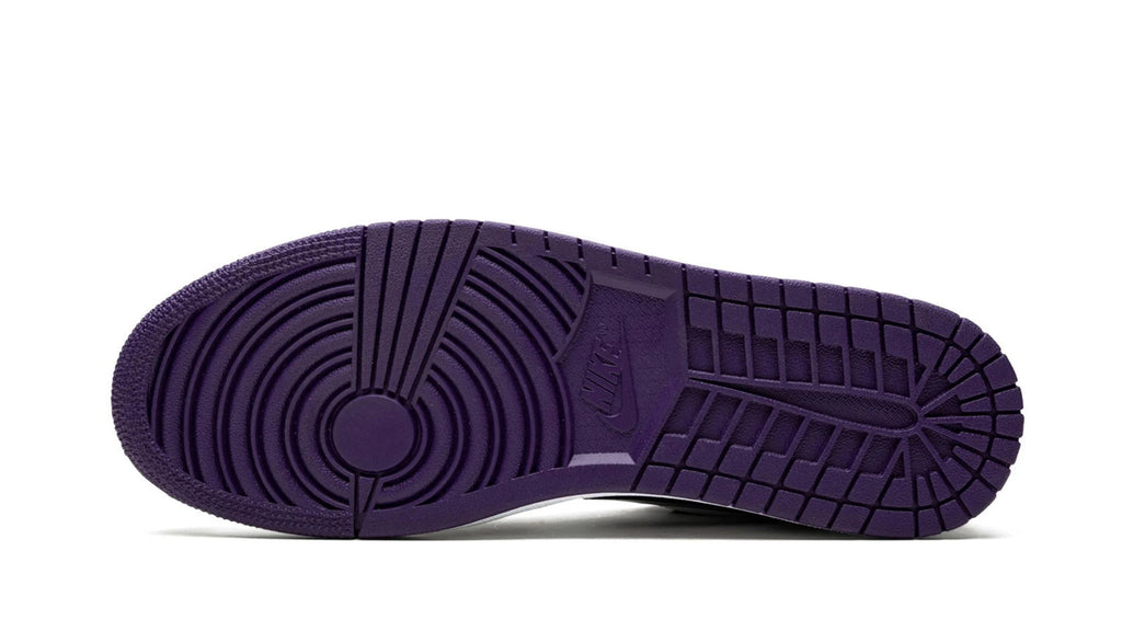 Air Jordan 1 Low Court Purple | Classic Low-Top Sneaker
