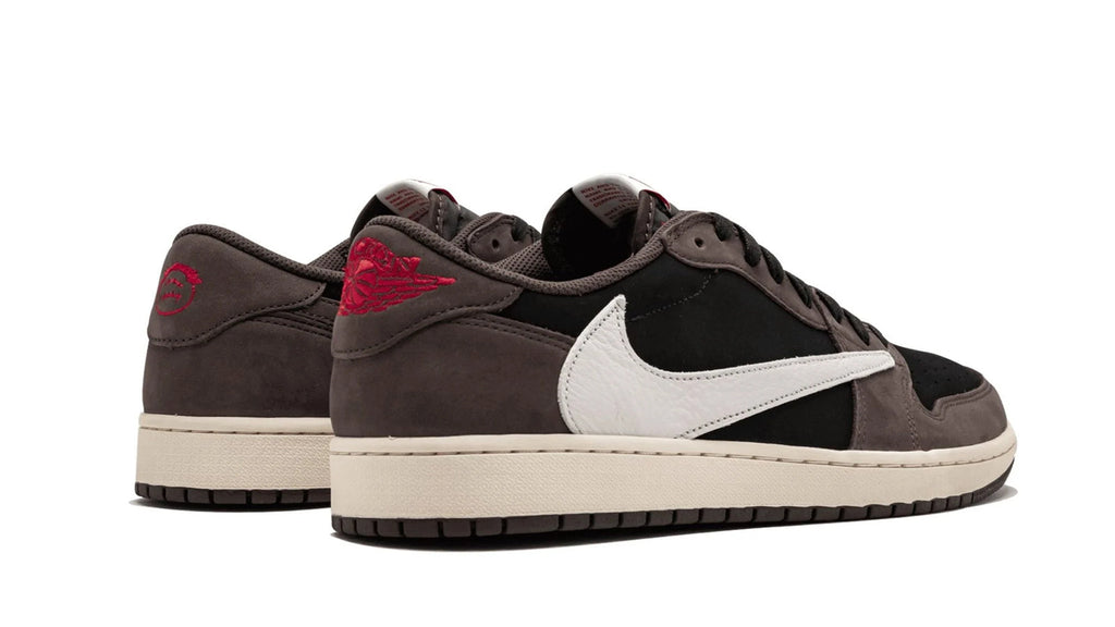 Air Jordan 1 Low Travis Scott - Reverse Swoosh Collaboration Sneaker