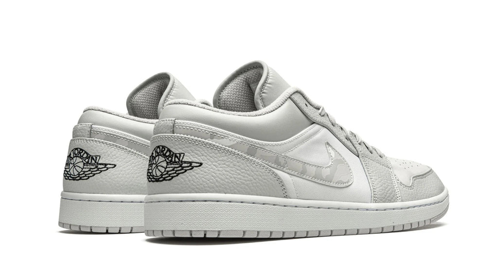 Air Jordan 1 Low White Camo - Iconic Low-Top Sneaker with Subtle Camouflage Design