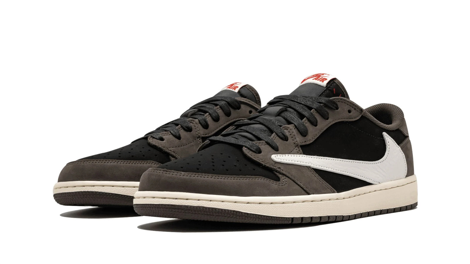 Air Jordan 1 Low Travis Scott - Reverse Swoosh Collaboration Sneaker