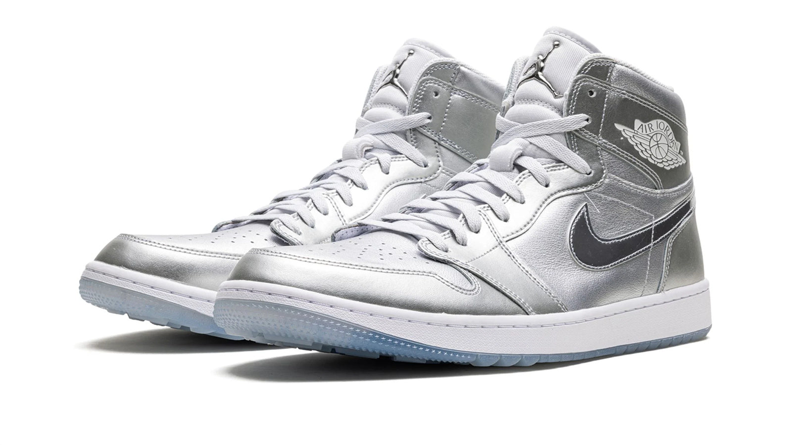 Air Jordan 1 High Golf 'Gift Giving' - Metallic Silver Colorway