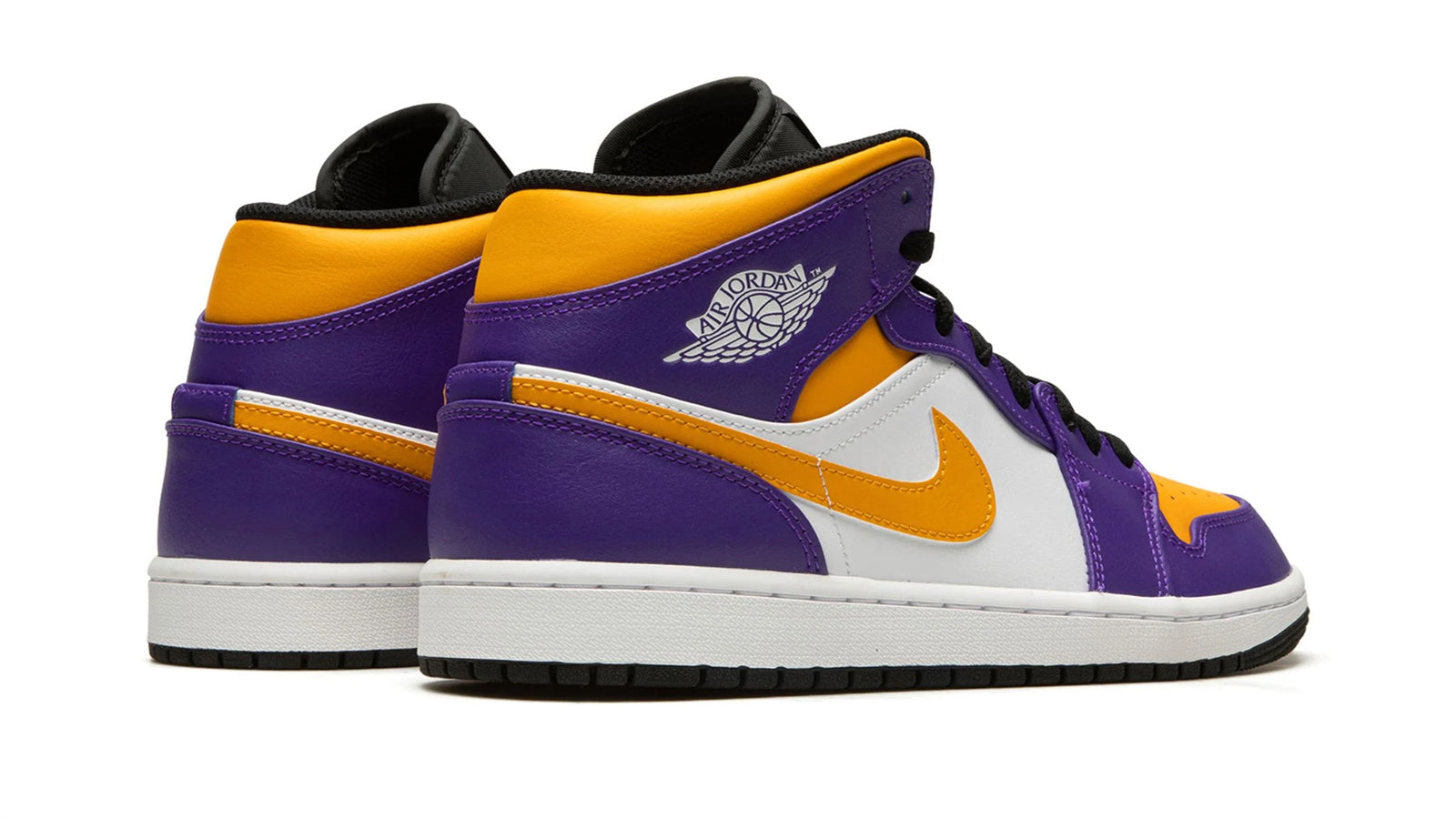 Air Jordan 1 Hi FlyEase Lakers - Easy-On Basketball Shoes