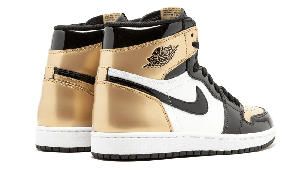 Air Jordan 1 Retro High OG NRG Gold Toe - Iconic NBA All-Star Colorway