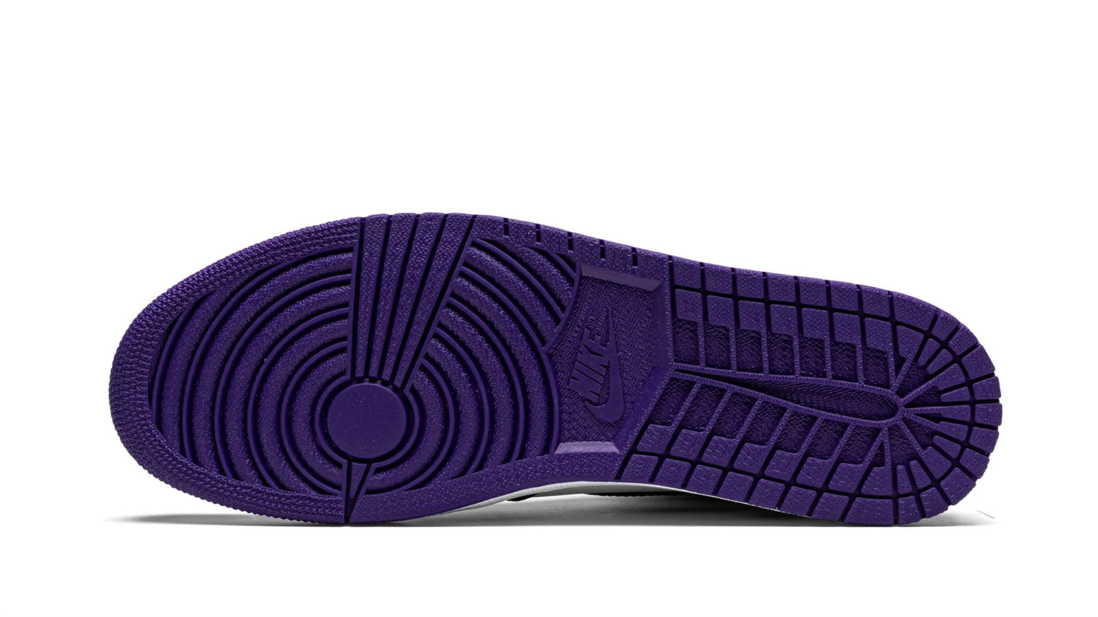 Air Jordan 1 Retro High OG Court Purple 2.0 - Classic Purple & White Leather Sneaker