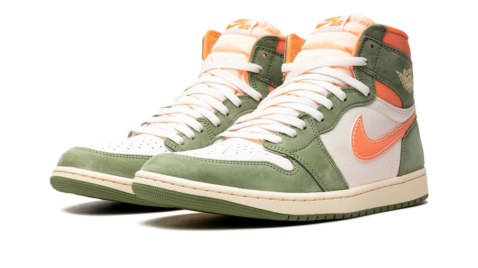 Air Jordan 1 High OG Craft Celadon - Premium Leather & Suede Sneaker