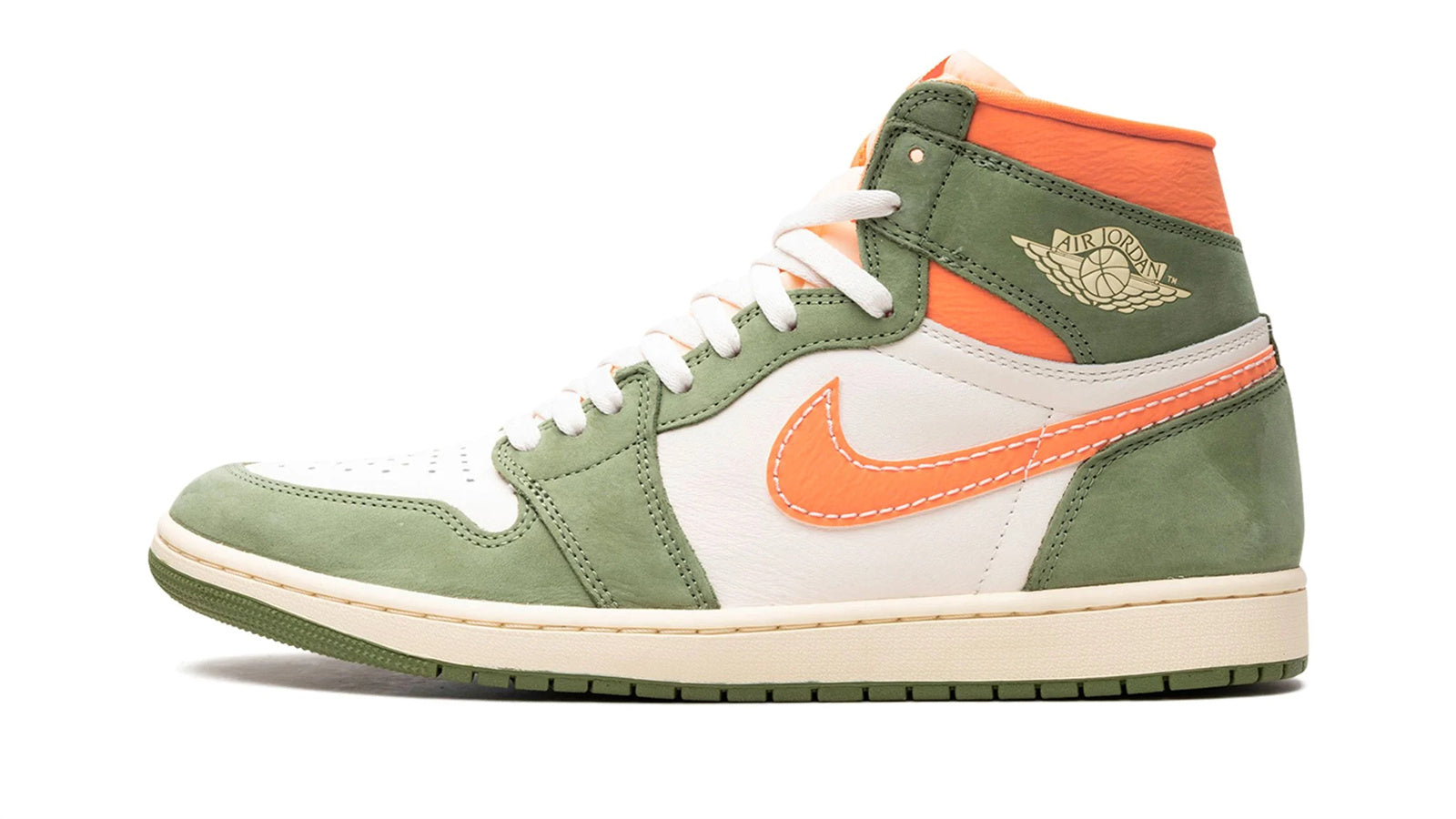 Air Jordan 1 High OG Craft Celadon - Premium Leather & Suede Sneaker