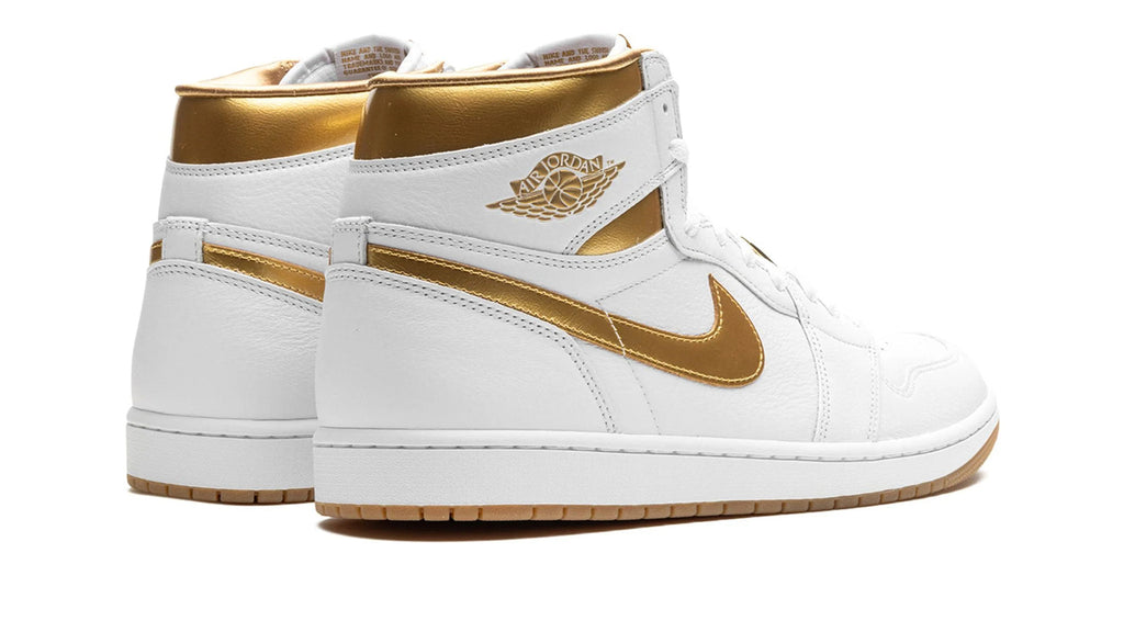 Women's Air Jordan 1 Retro High OG Metallic Gold - Classic Colorway