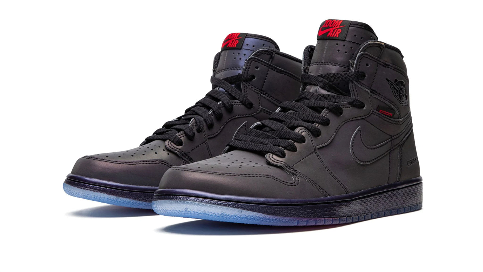 Air Jordan 1 High Zoom Fearless - Reflective Iridescent High-Top with Full-Length Zoom Air