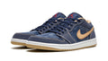 Air Jordan 1 Low SE Denim - Casual Blue Denim Basketball Sneaker