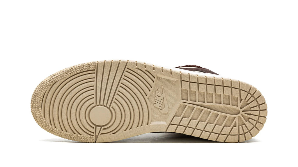 Women's Air Jordan 1 Mid SE Brown Basalt Fleece - Cozy Cold Weather Sneaker