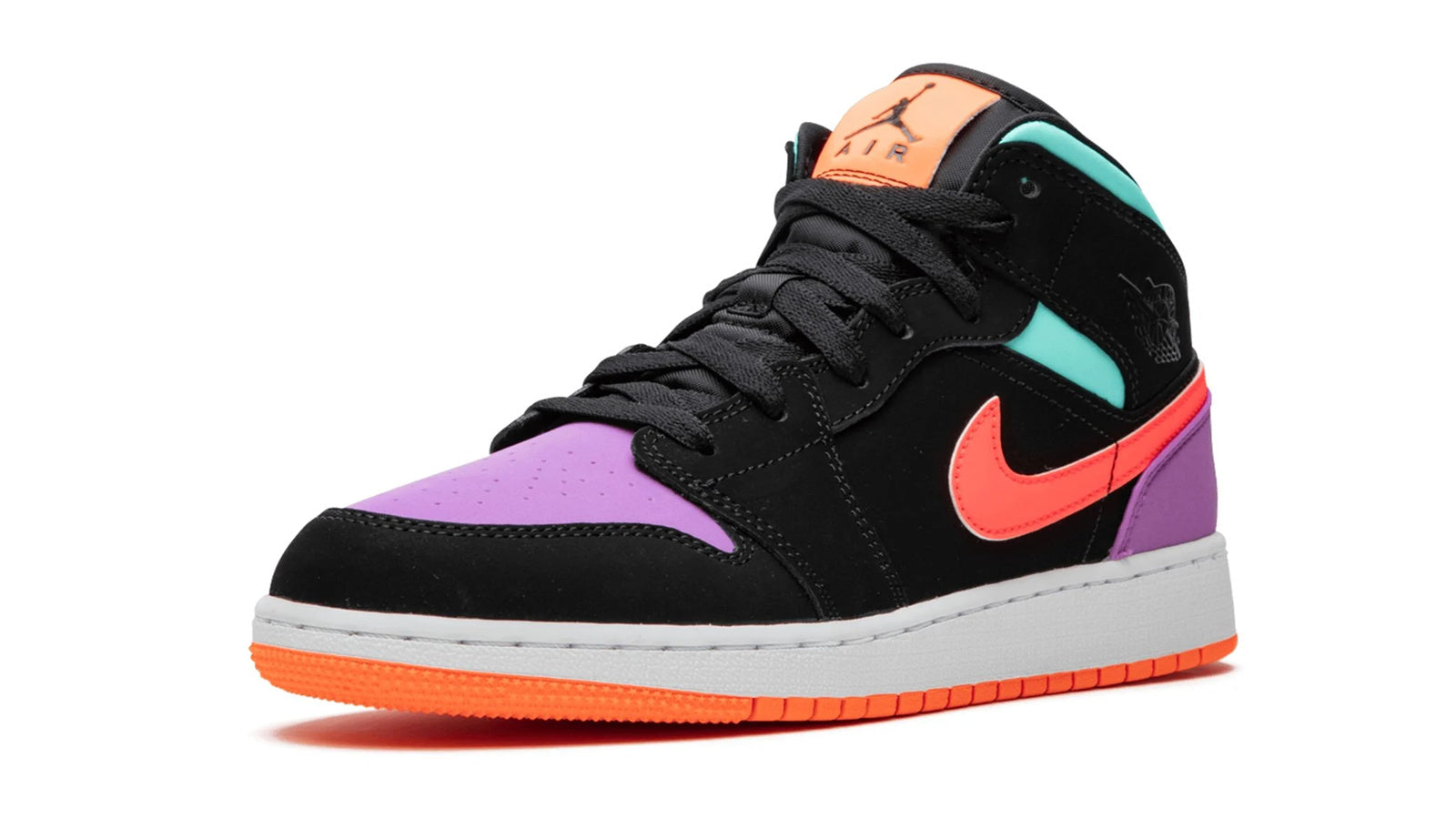 Air Jordan 1 Mid GS Candy - Vibrant Youth Basketball Shoe