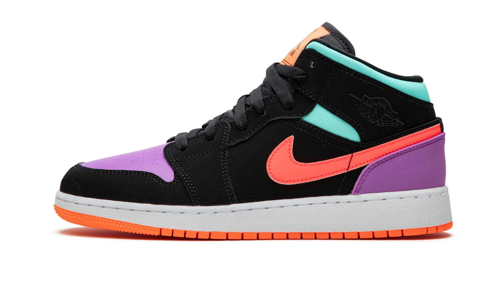 Air Jordan 1 Mid GS Candy - Vibrant Youth Basketball Shoe