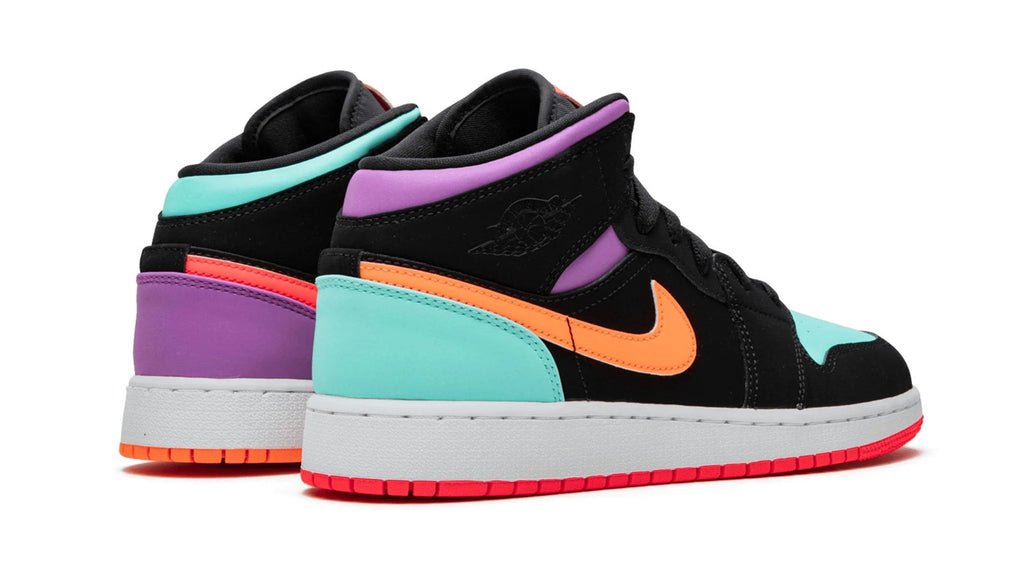 Air Jordan 1 Mid GS Candy - Vibrant Youth Basketball Shoe