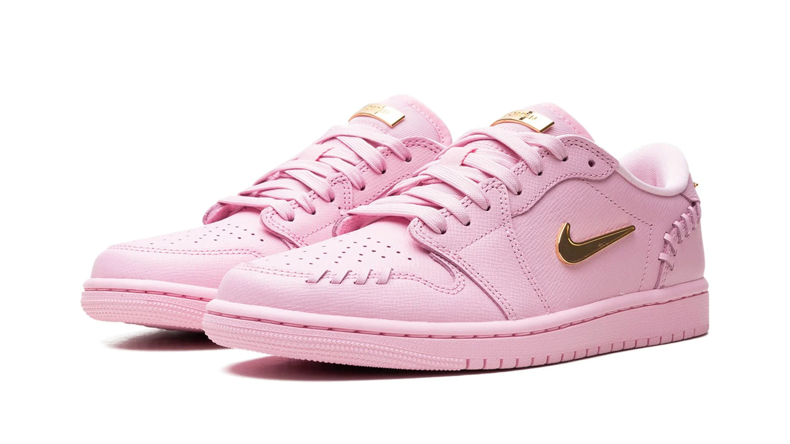 Air Jordan 1 Low Women's Method of Make Perfect Pink | Luxury Gold Hardware Sneaker