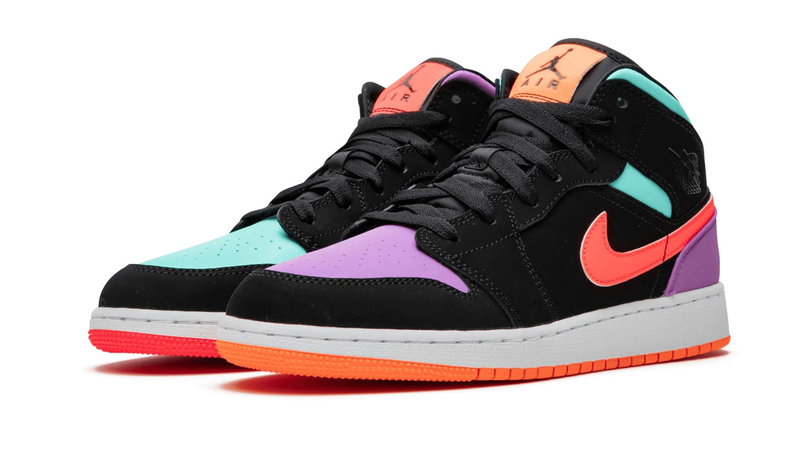 Air Jordan 1 Mid GS Candy - Vibrant Youth Basketball Shoe