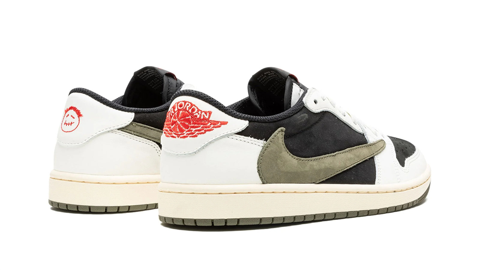 Women's Air Jordan 1 Low OG Travis Scott Olive - Exclusive Collaboration
