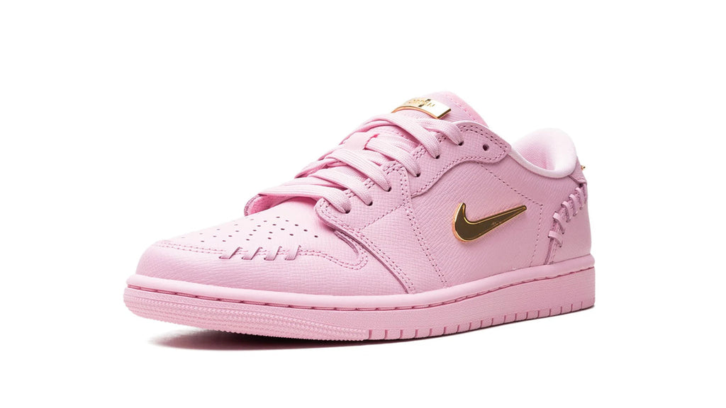 Air Jordan 1 Low Women's Method of Make Perfect Pink | Luxury Gold Hardware Sneaker