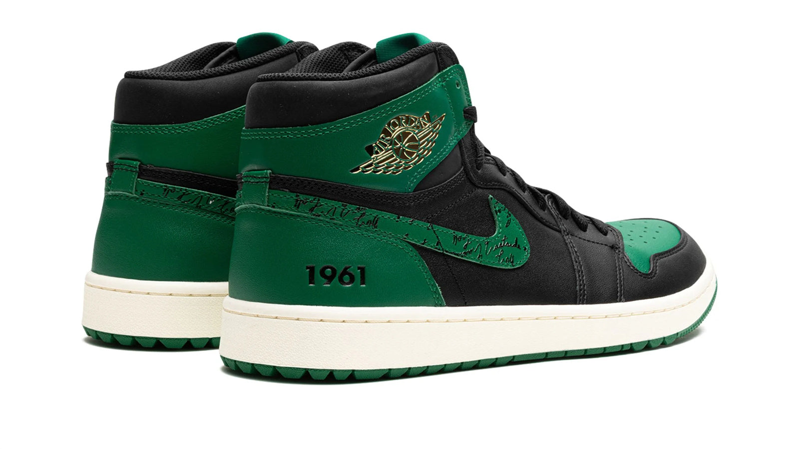 Air Jordan 1 High Golf Eastside Golf 1961 - Malachite & Black Collaboration