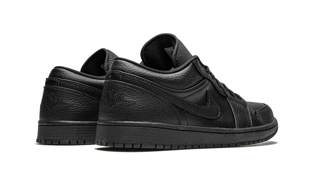 Air Jordan 1 Low Triple Black - Classic All-Black Sneaker